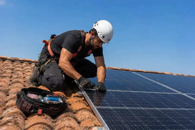 Maintenance et monitoring de panneaux solaires à Coulounieix-Chamiers
